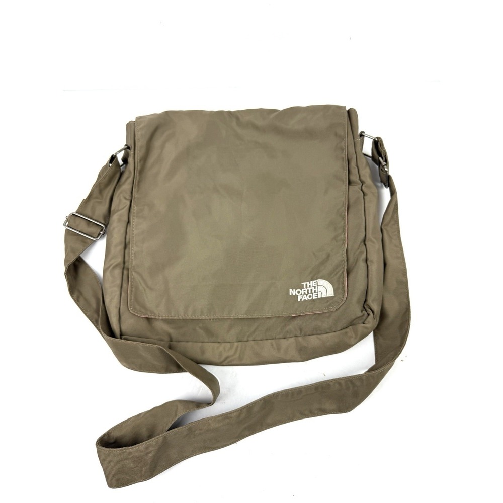 The North Face Crossbody Bag Brown Nylon Handbag Travel Everyday Unisex